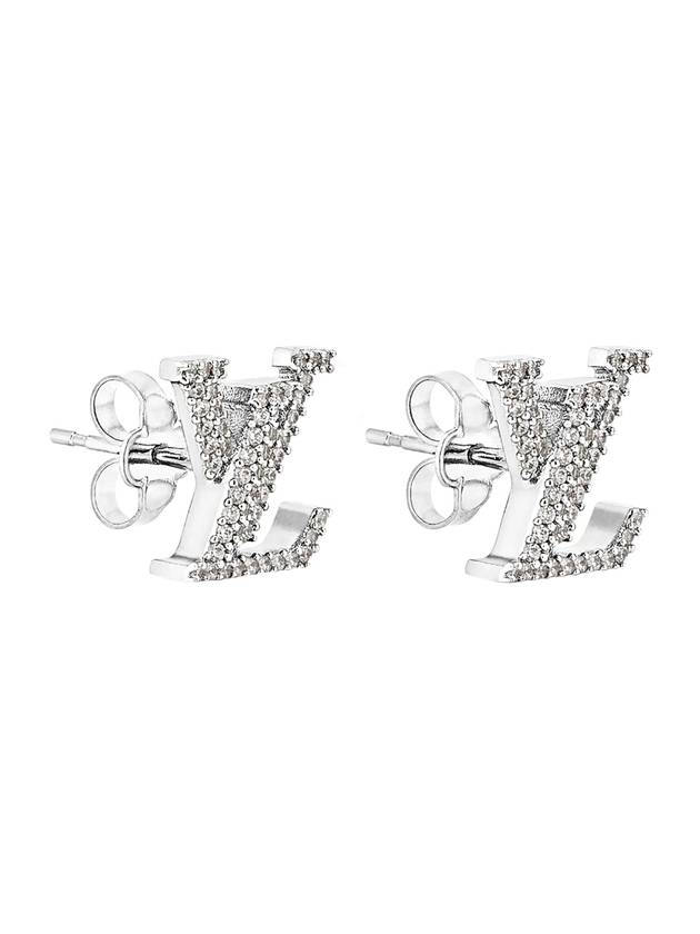 Louis Vuitton LV Iconic Earrings Silver
