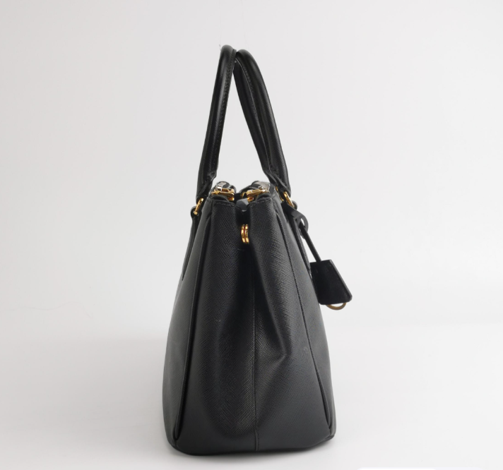 Preloved Prada Galleria Medium Bag Black 24081678827753