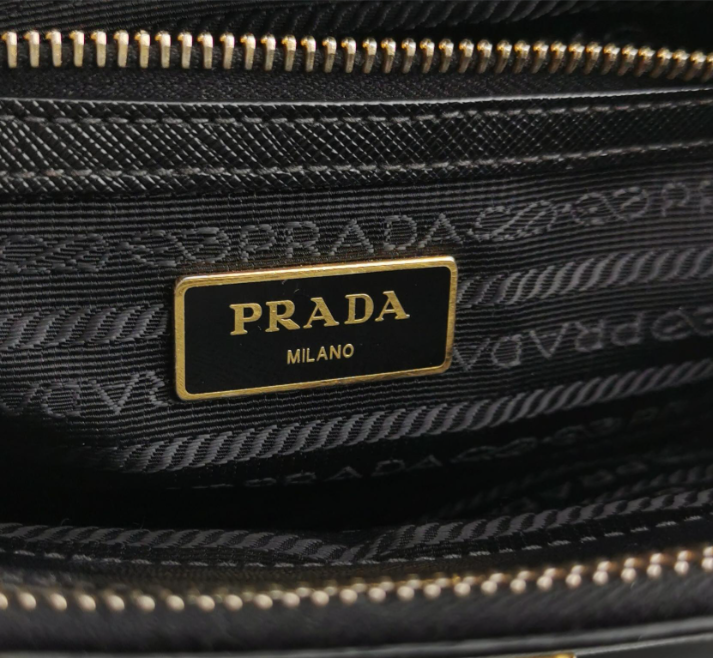 Preloved Prada Galleria Medium Bag Black 24081678827753