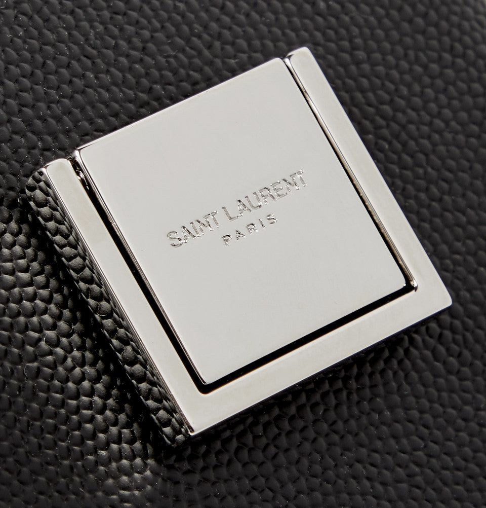 SAINT LAURENT  GRAINED-LEATHER IPHONE XS CASE