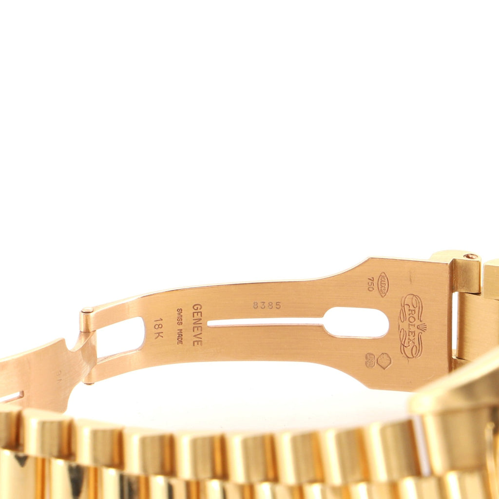 Rolex Oyster Perpetual President Day-Date Automatic Watch Yellow Gold 36