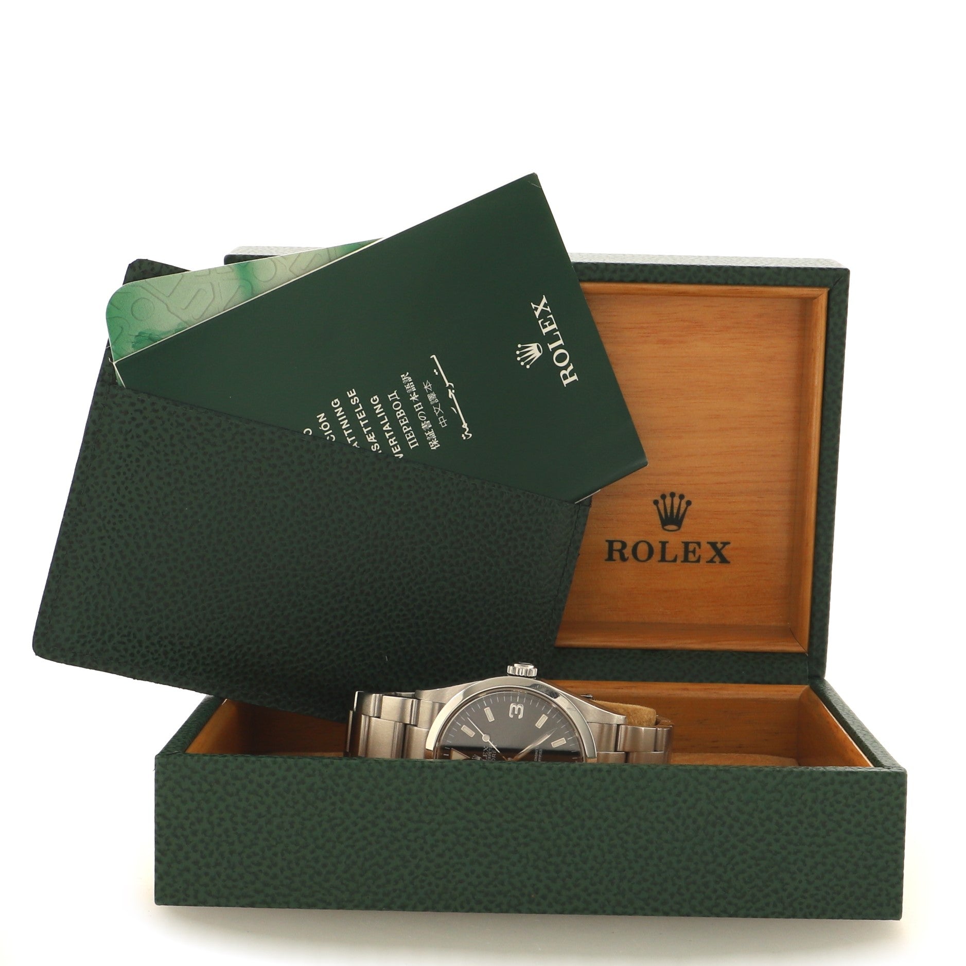 Rolex Oyster Perpetual Explorer Automatic Watch Stainless Steel 36