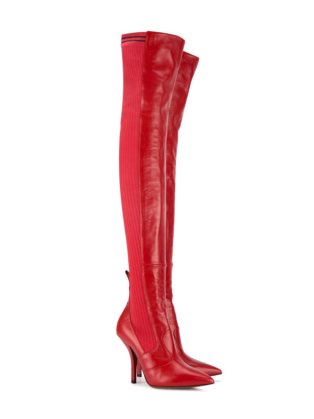 FENDI ROCKOKO OVER THE KNEE BOOTS
