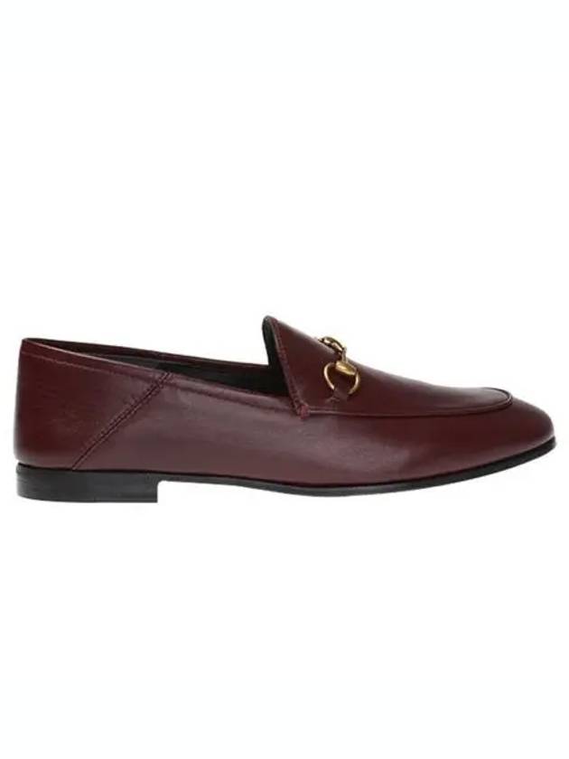 Gucci Leather Horsebit Loafers Brown