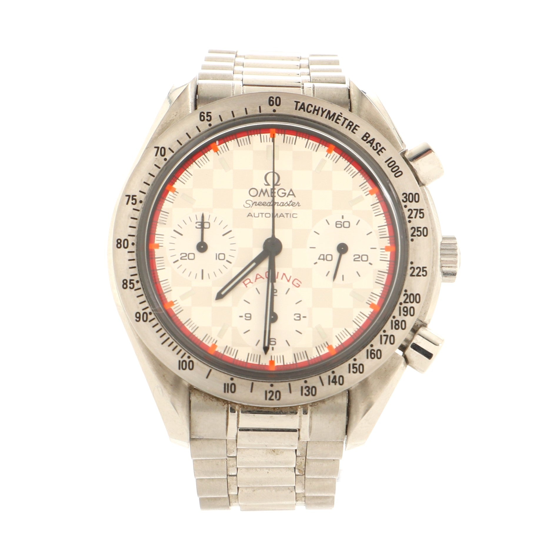 Omega Speedmaster Schumacher Racing Automatic Watch Stainless Steel 36