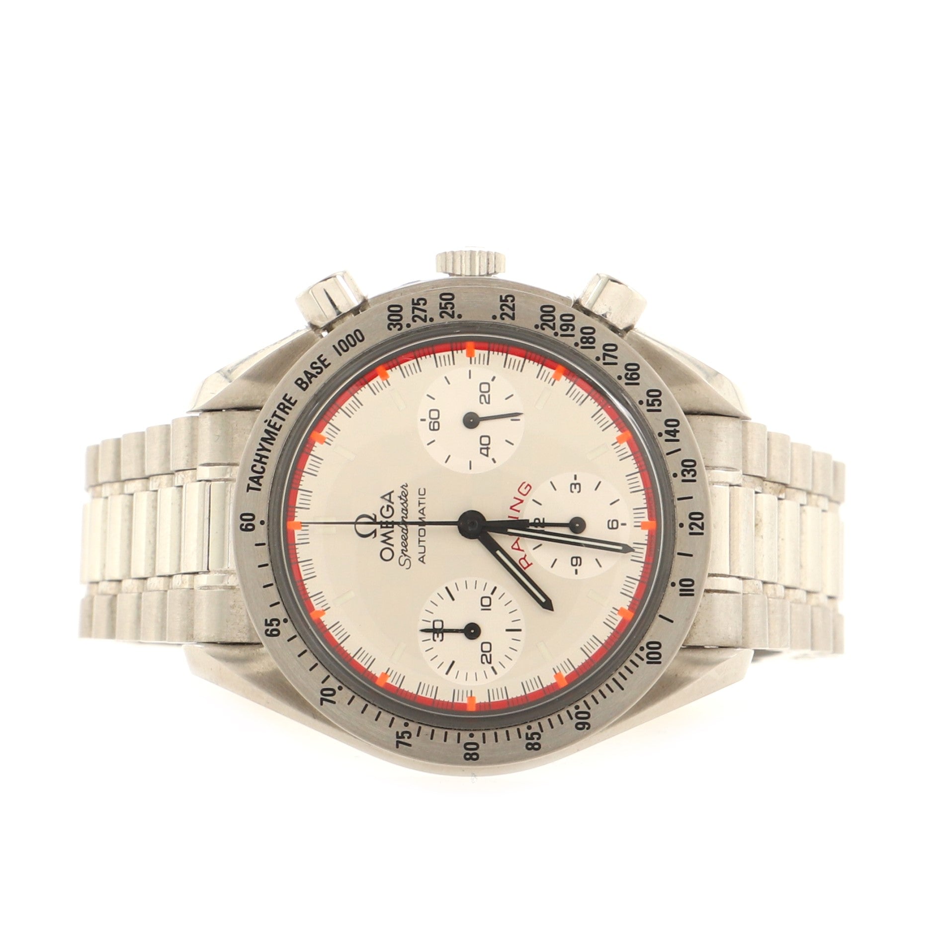 Omega Speedmaster Schumacher Racing Automatic Watch Stainless Steel 36