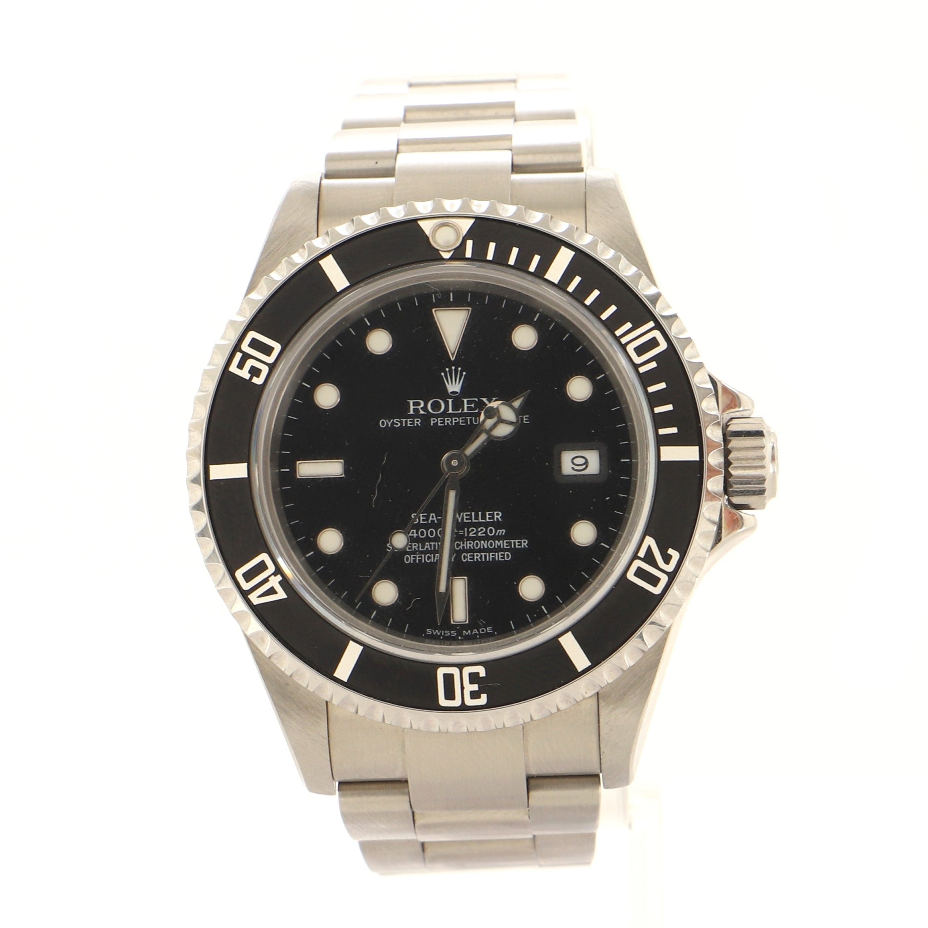 Rolex Oyster Perpetual Sea-Dweller Automatic Watch Stainless Steel 40