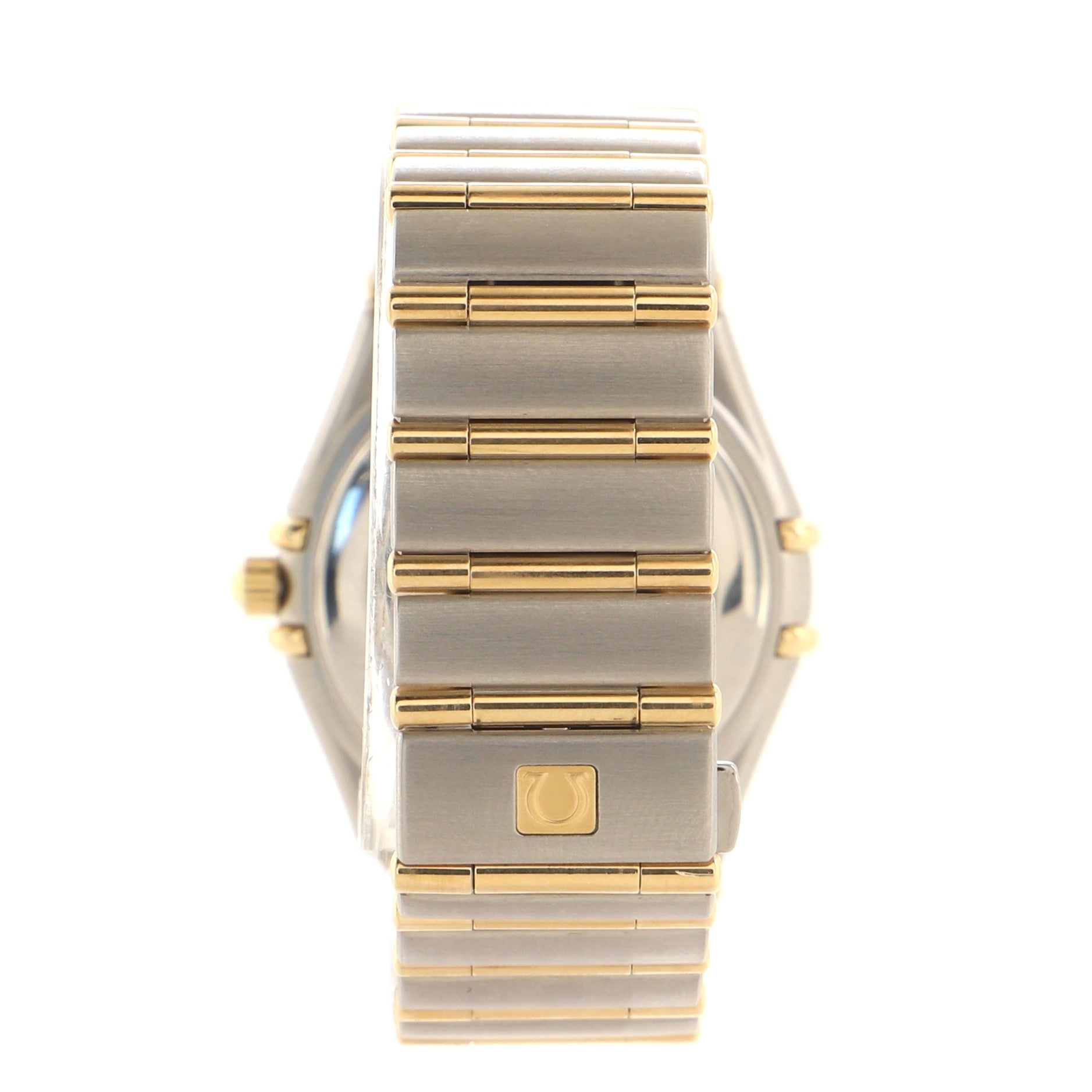 Omega Constellation 95 Chronometer Automatic Watch Stainless Steel and Yellow Gold with Diamond Markers 35