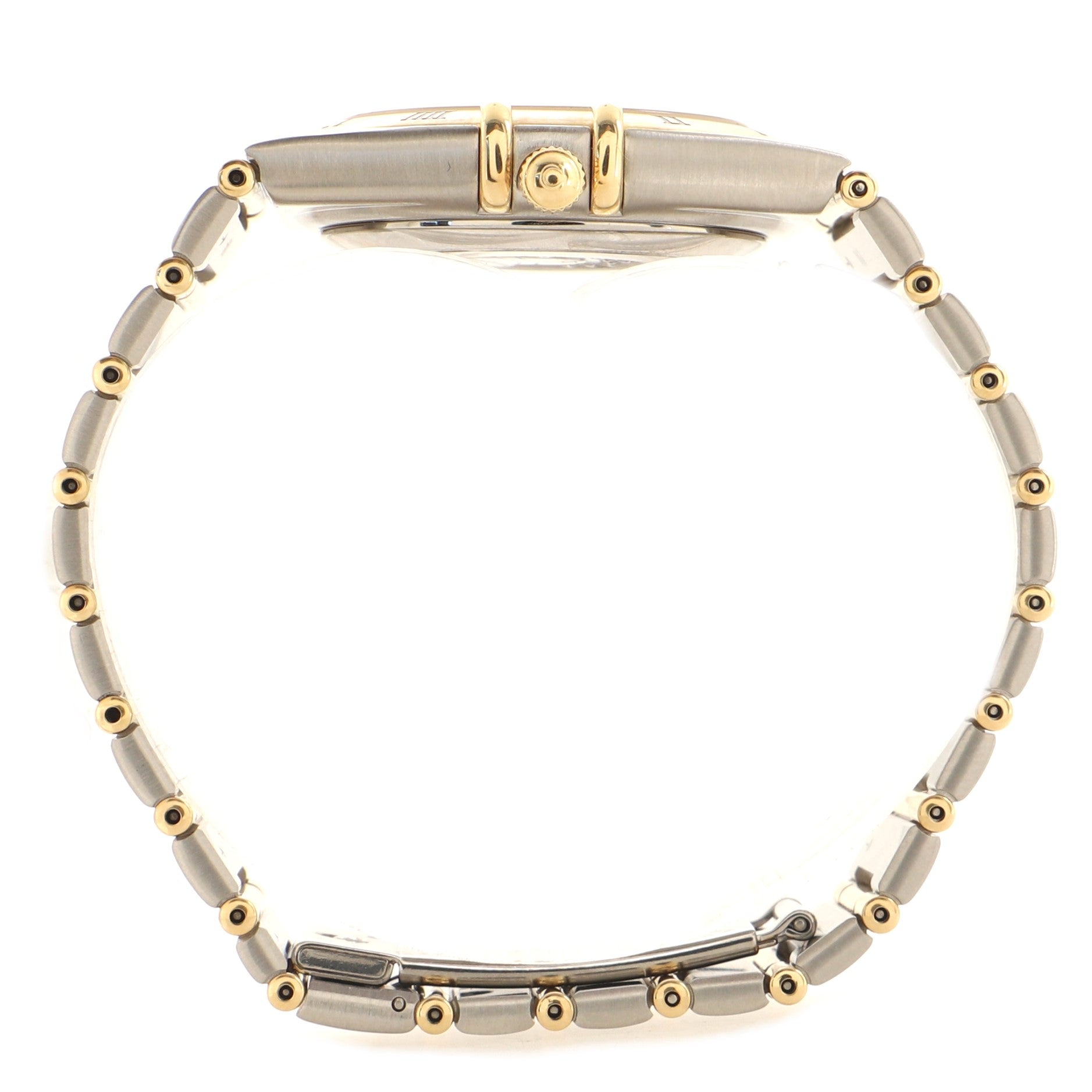 Omega Constellation 95 Chronometer Automatic Watch Stainless Steel and Yellow Gold with Diamond Markers 35