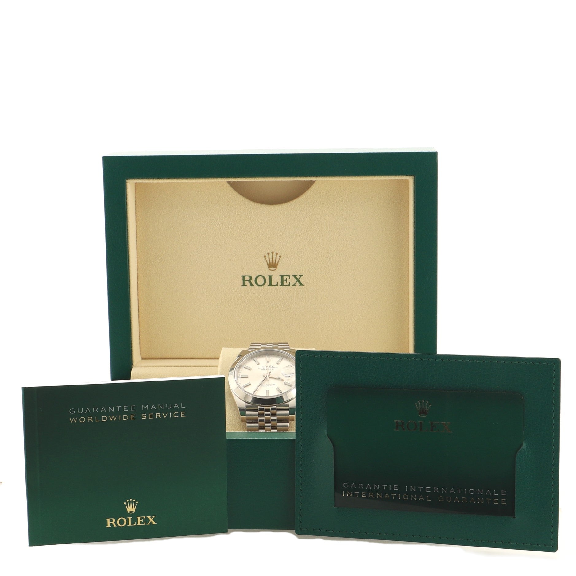 Rolex Oyster Perpetual Datejust Automatic Watch Stainless Steel 41