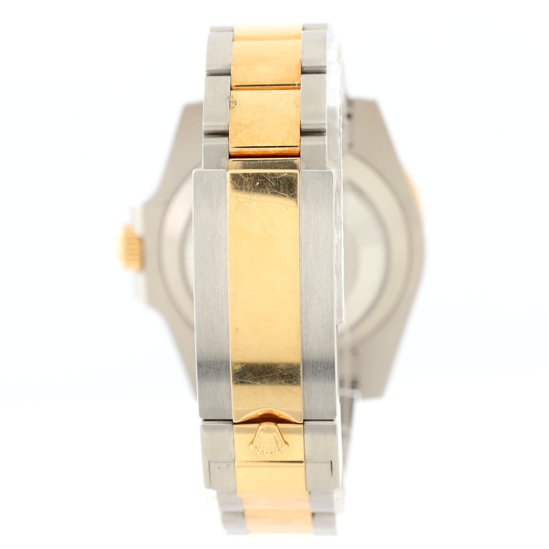Rolex Rolex Oyster Perpetual Submariner Bluesy Date Automatic Watch Stainless Steel and Cerachrom with Yellow Gold 40