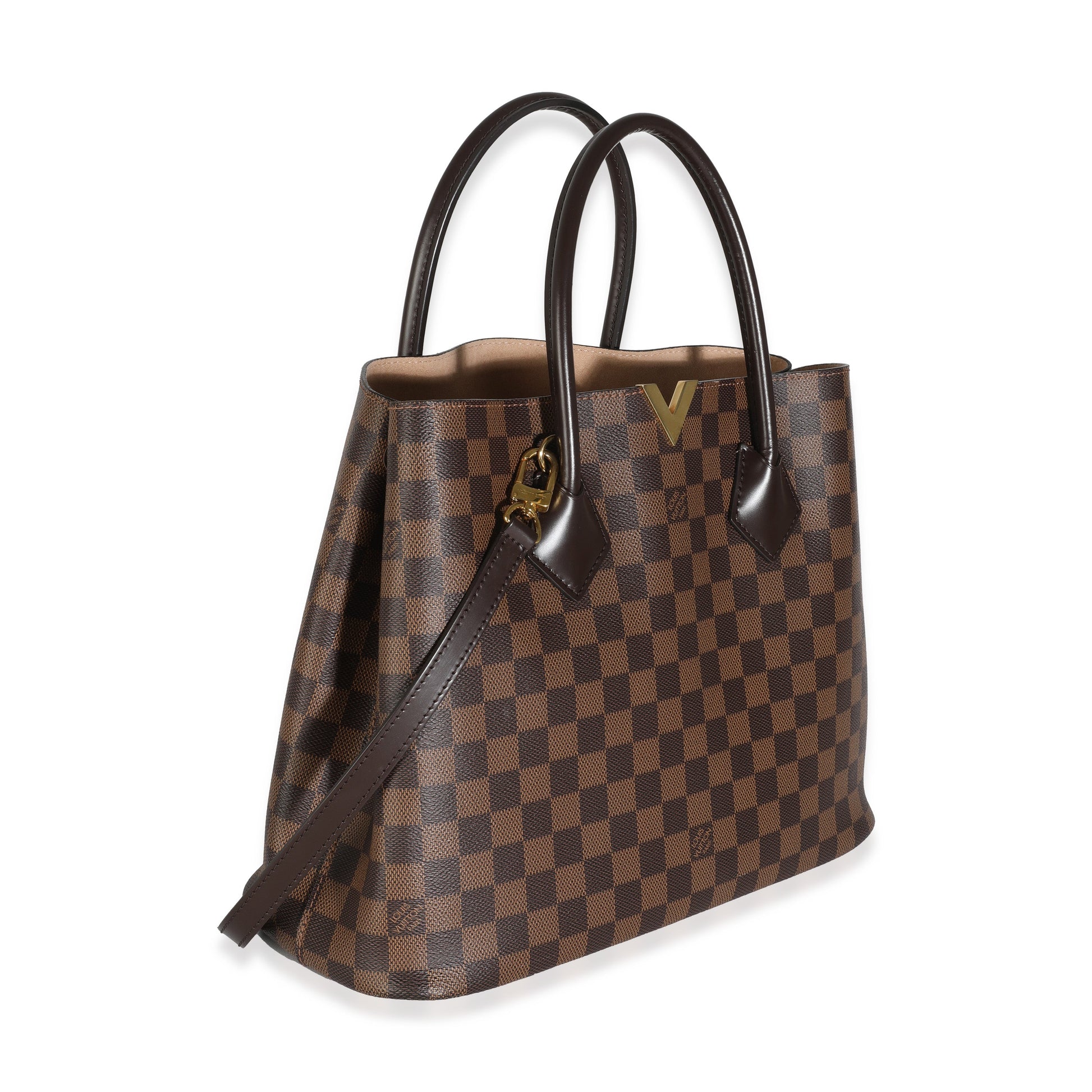 Louis Vuitton Damier Ebene Canvas Kensington Tote