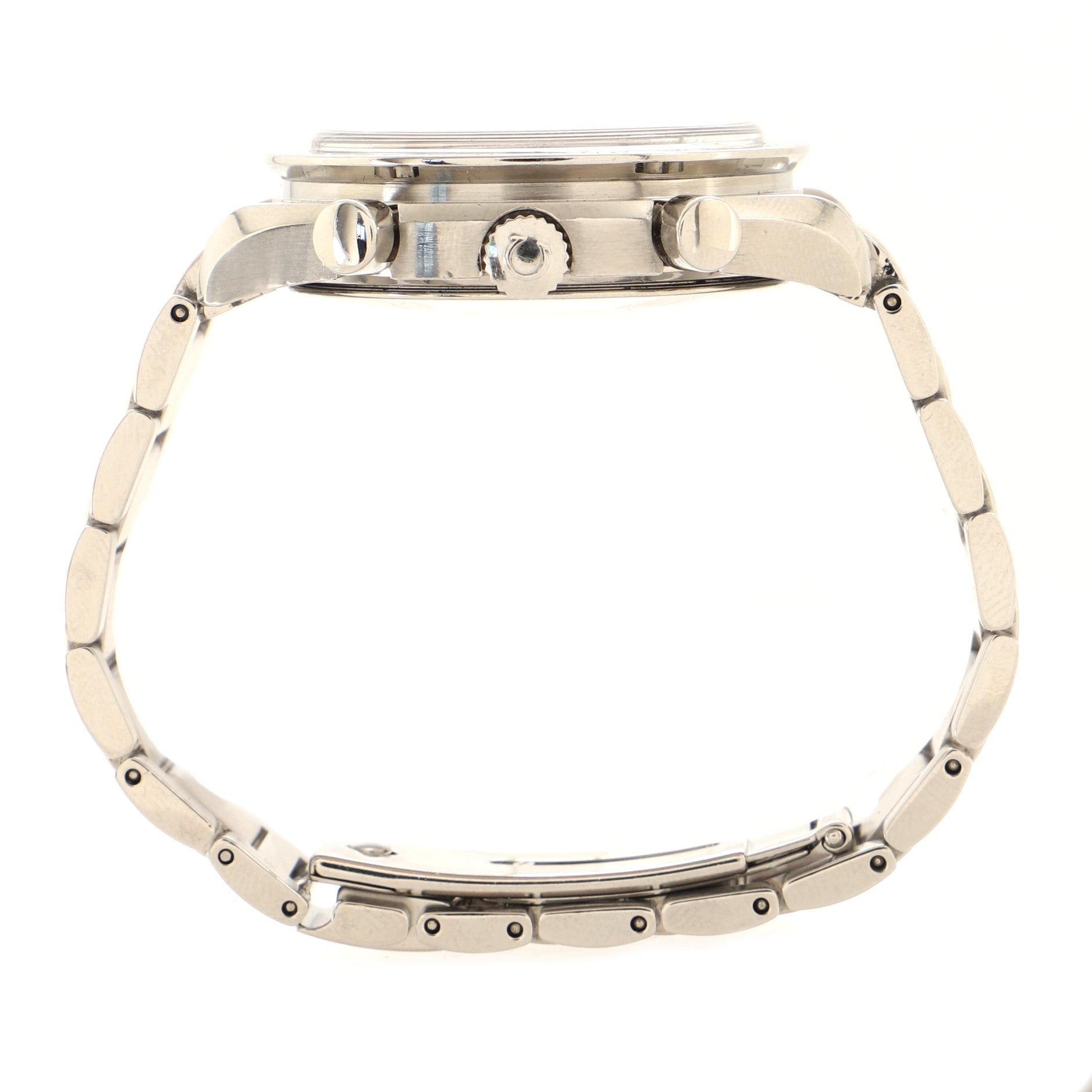 Omega Speedmaster Reduced Chronograph Automatic Watch Stainless Steel with Mother of Pearl 39
