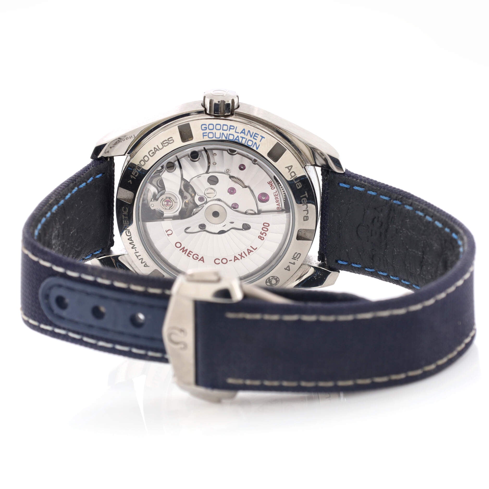 Omega Seamaster Aqua Terra 150M Co-Axial Chronometer Automatic Watch Titanium and Nylon 39