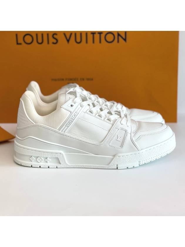 Louis Vuitton LV Trainer Low Top Sneakers White