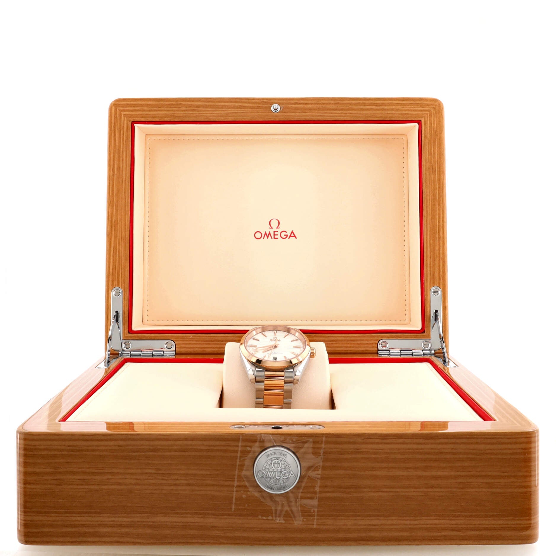 Omega Seamaster Aqua Terra 150M Co-Axial Chronometer Automatic Watch Stainless Steel and Rose Gold 38
