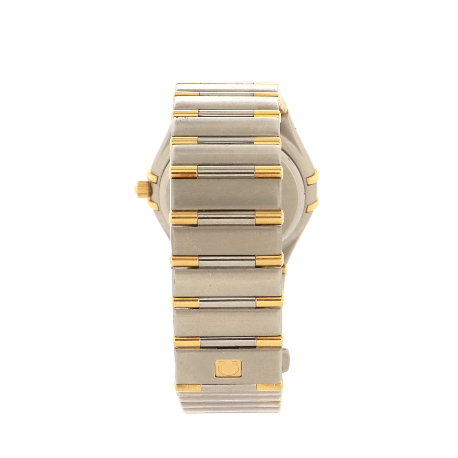 Omega Constellation Quartz Watch Stainless Steel and Yellow Gold 33
