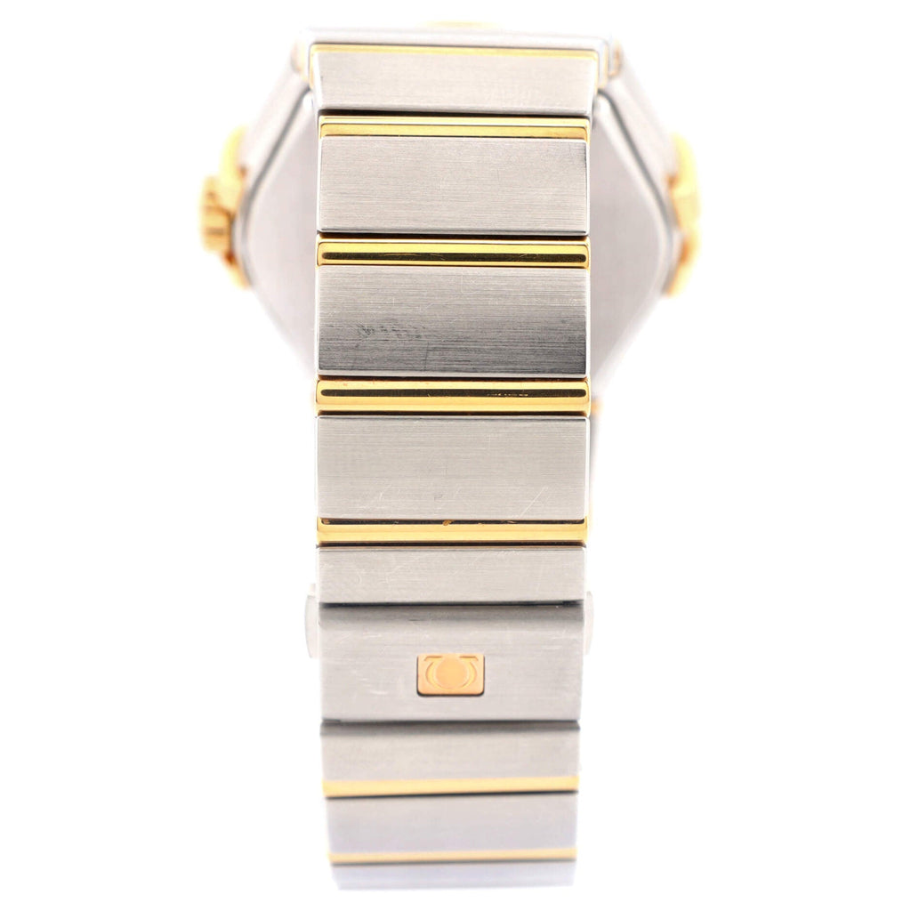 Omega Constellation Quartz Watch Stainless Steel and Yellow Gold 35