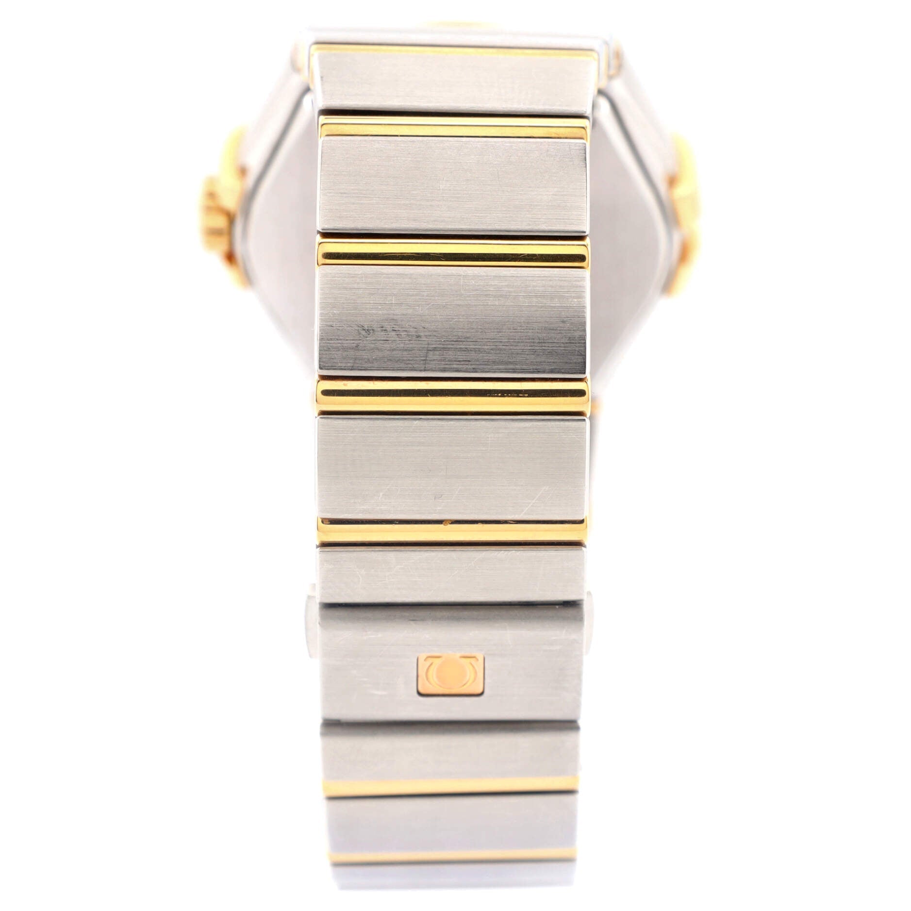 Omega Constellation Quartz Watch Stainless Steel and Yellow Gold 35