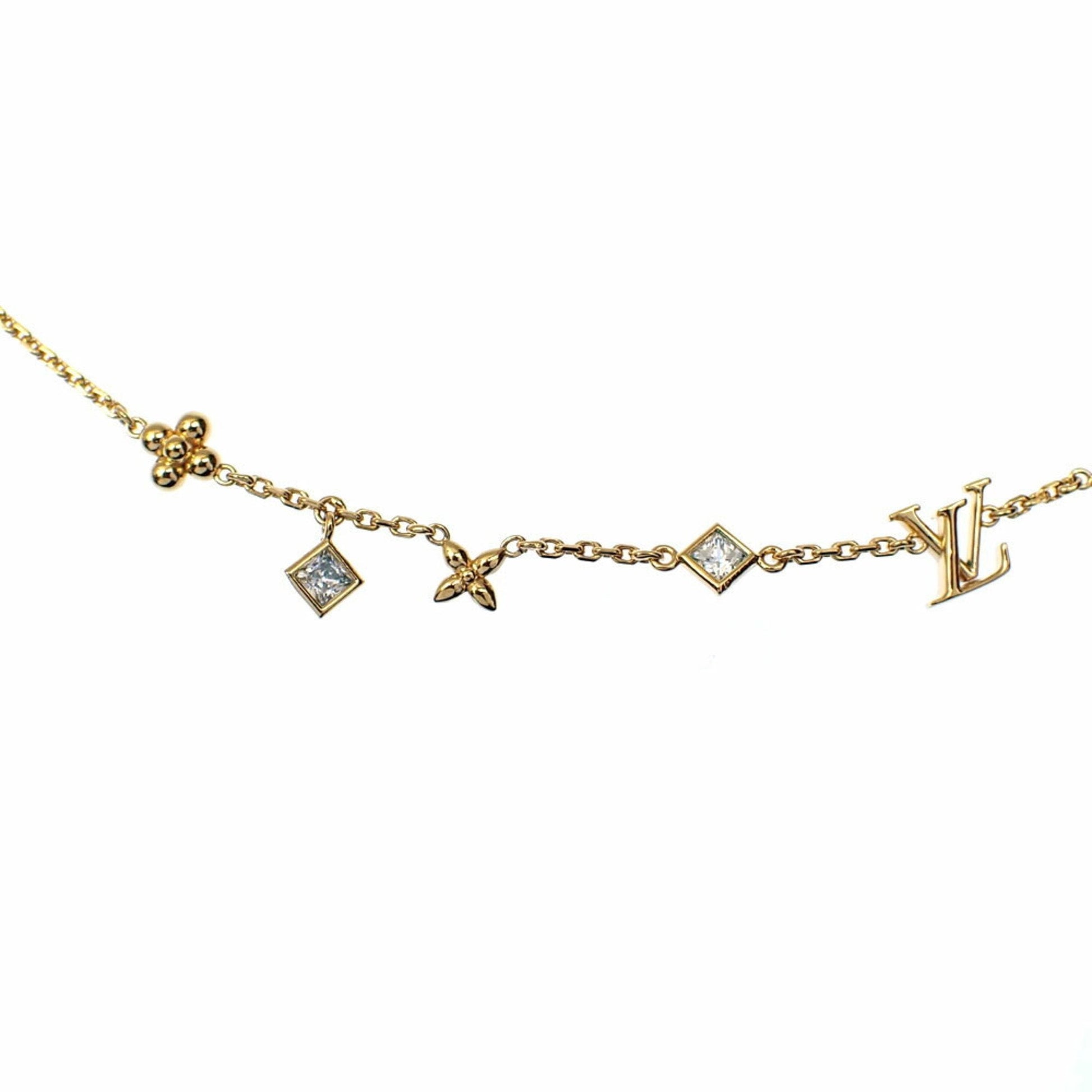Louis Vuitton gold Plating Necklace