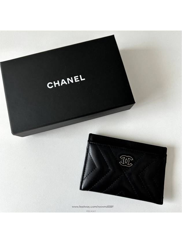 Chanel Women s Lambskin Card Wallet Holder
