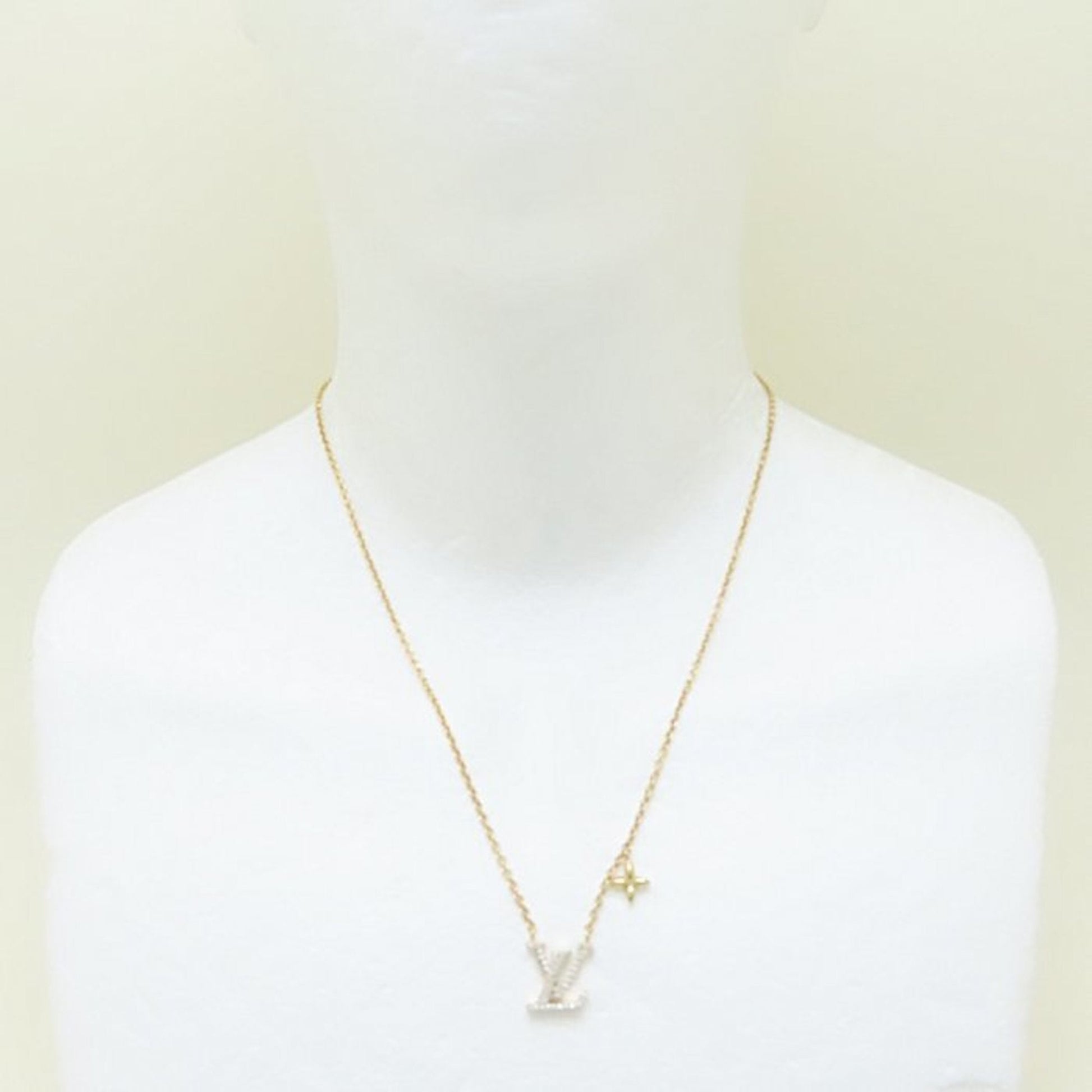 Louis Vuitton gold Plating Necklace