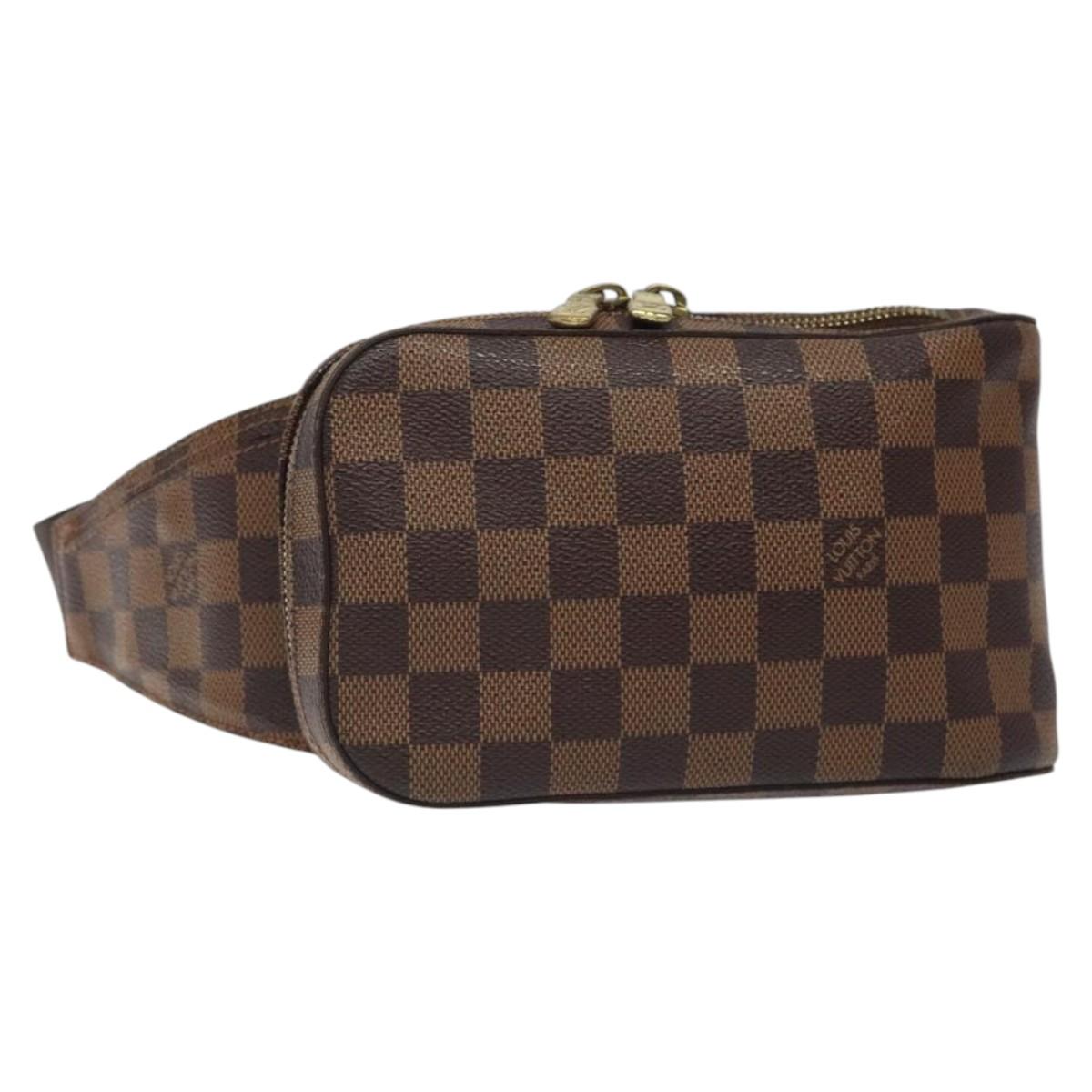 Louis Vuitton Geronimo Canvas Shoulder Bag