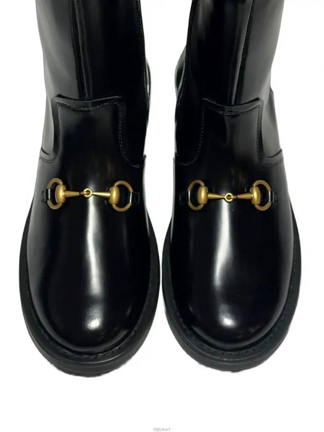Gucci Horsebit Ankle Walker Boots Black