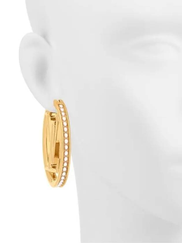 Louis Vuitton Women's Louise Pearl Earrings Gold