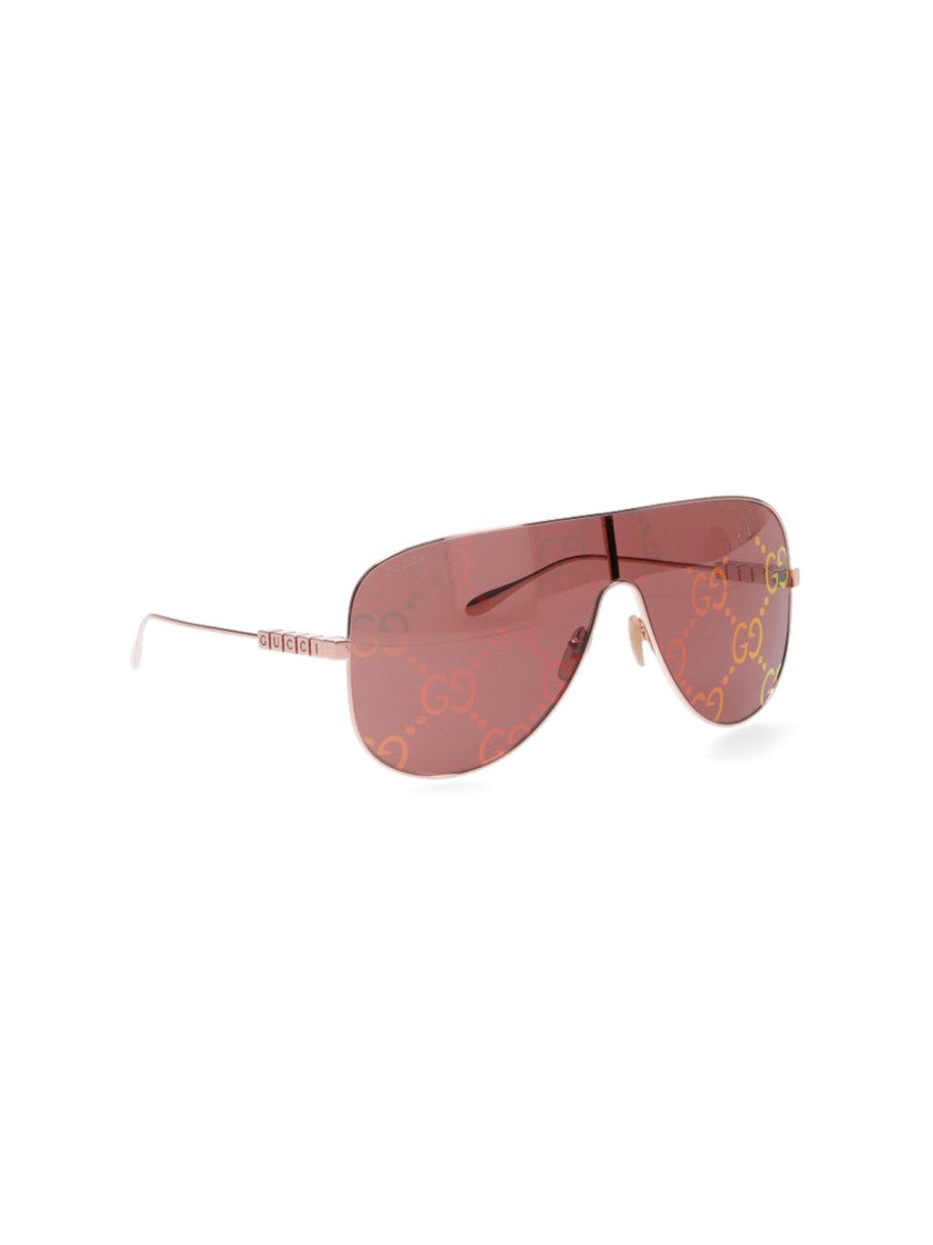 Visor Sunglasses – Rose Gold