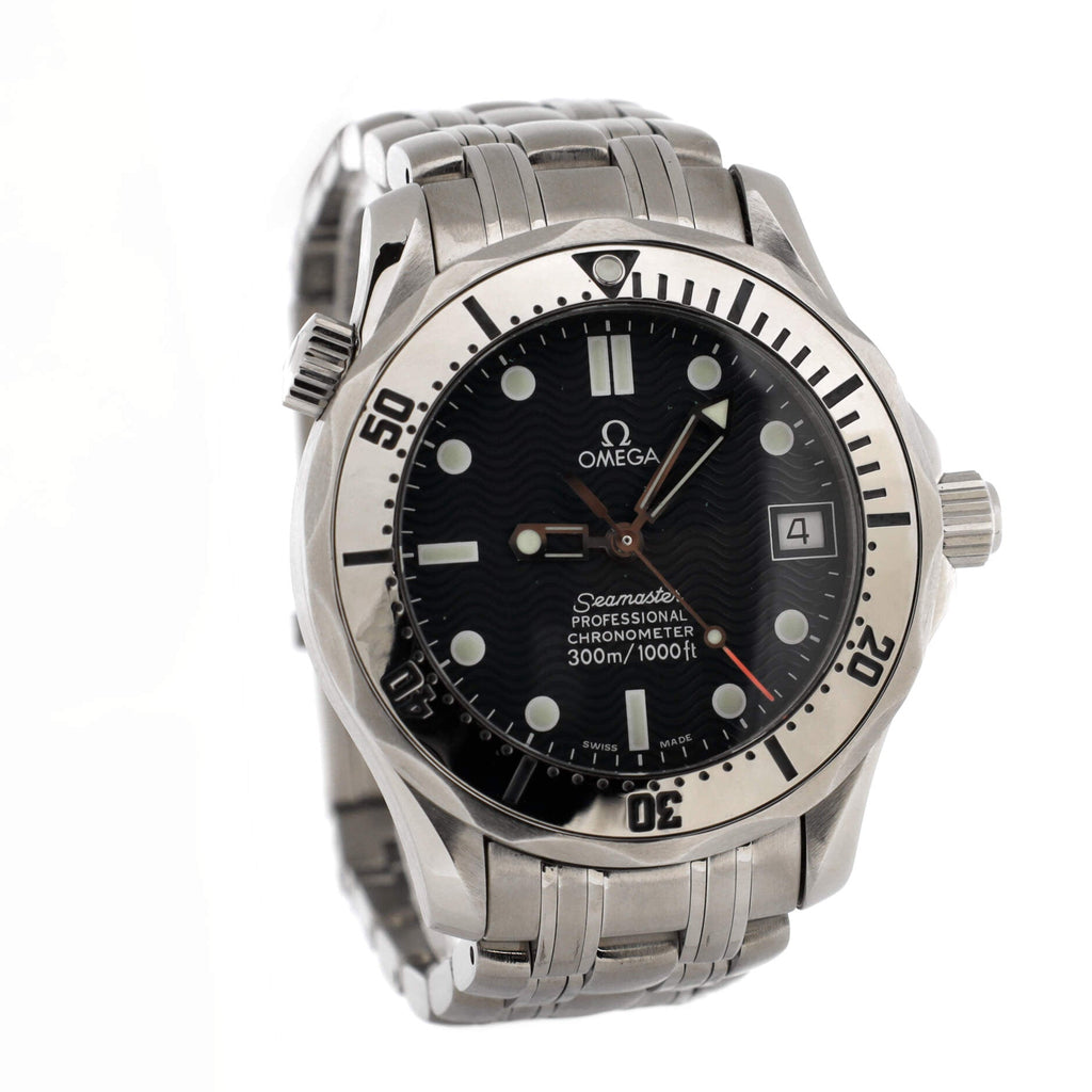 Omega Seamaster Professional Diver 300M Chronometer Automatic Watch Stainless Steel 36