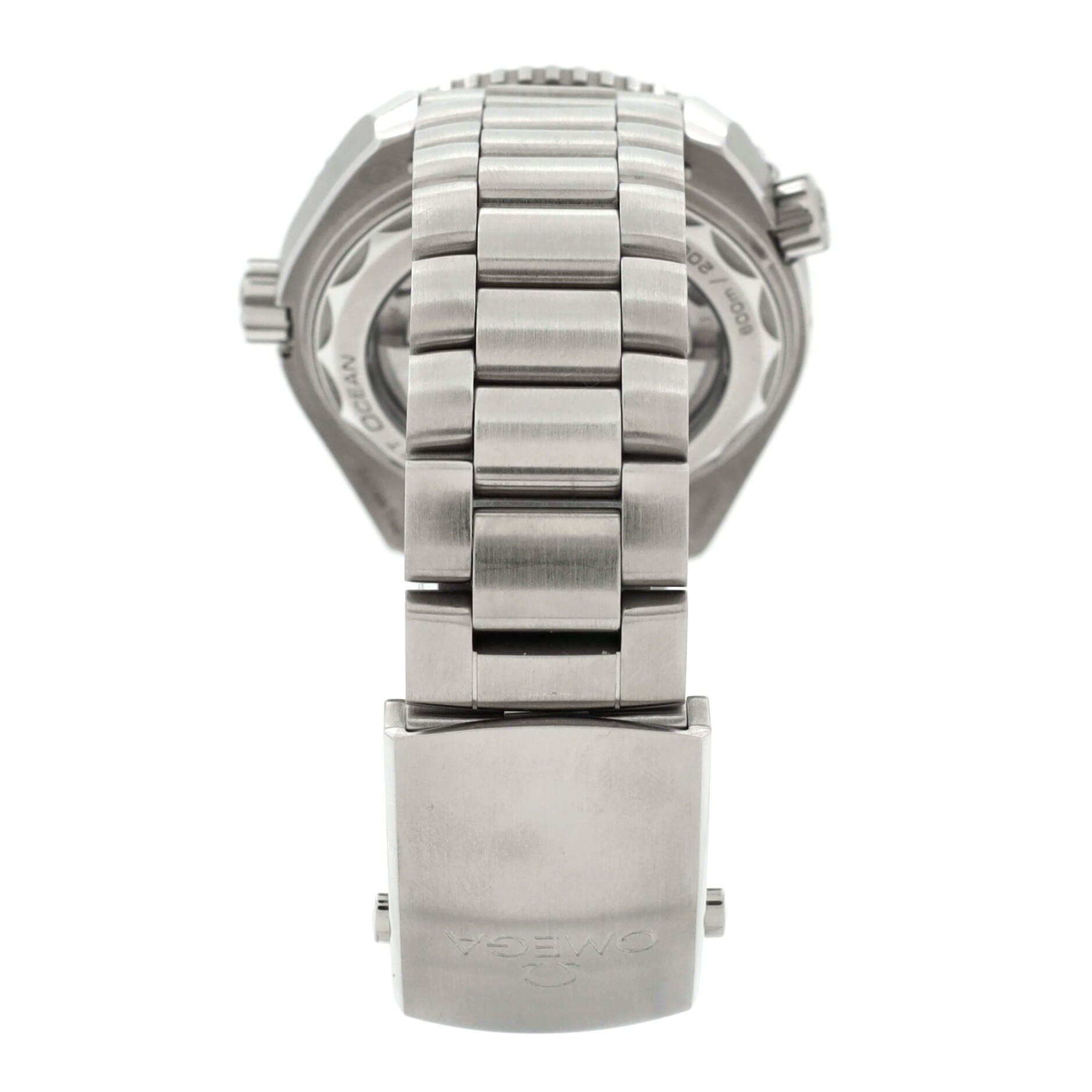 Omega Seamaster Professional Planet Ocean 600M Co-Axial Chronometer Automatic Watch Stainless Steel 39