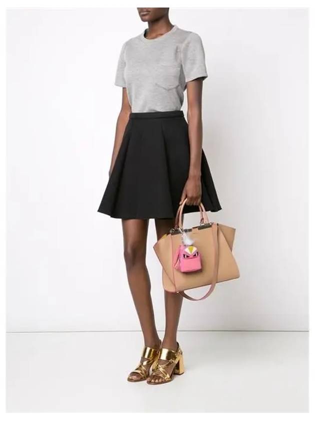 Fendi Bug Backpack Key Holder Pink