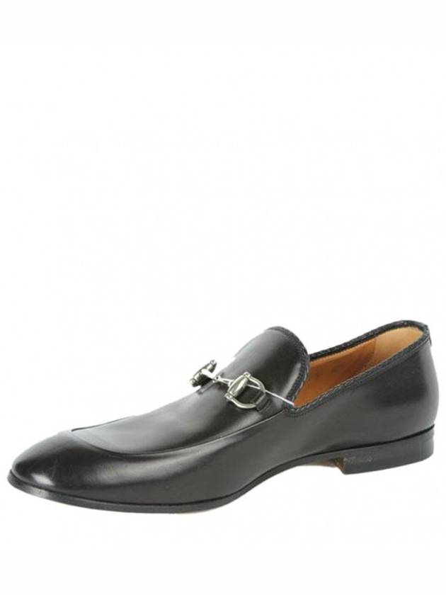 Gucci Horsebit Jordan Leather Loafer Black
