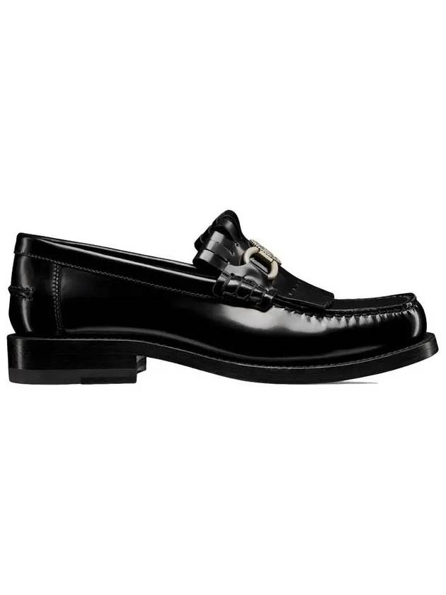 Christian Dior Emblem Loafers Black
