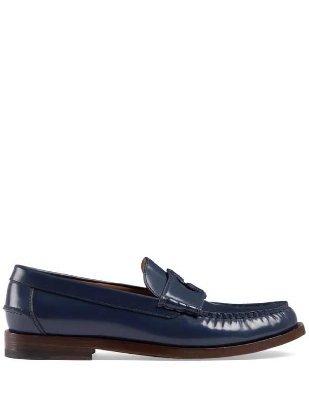Gucci Interlocking G Loafers Blue
