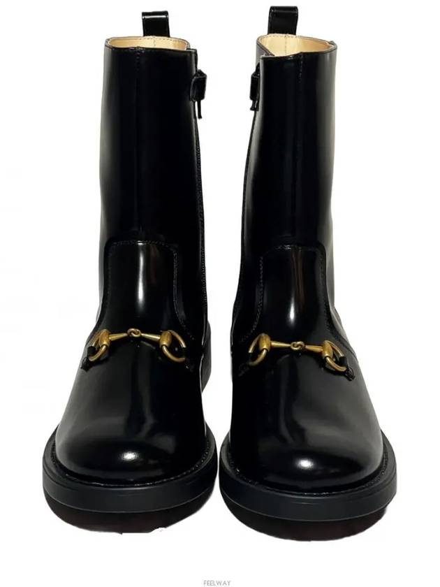 Gucci Horsebit Ankle Walker Boots Black