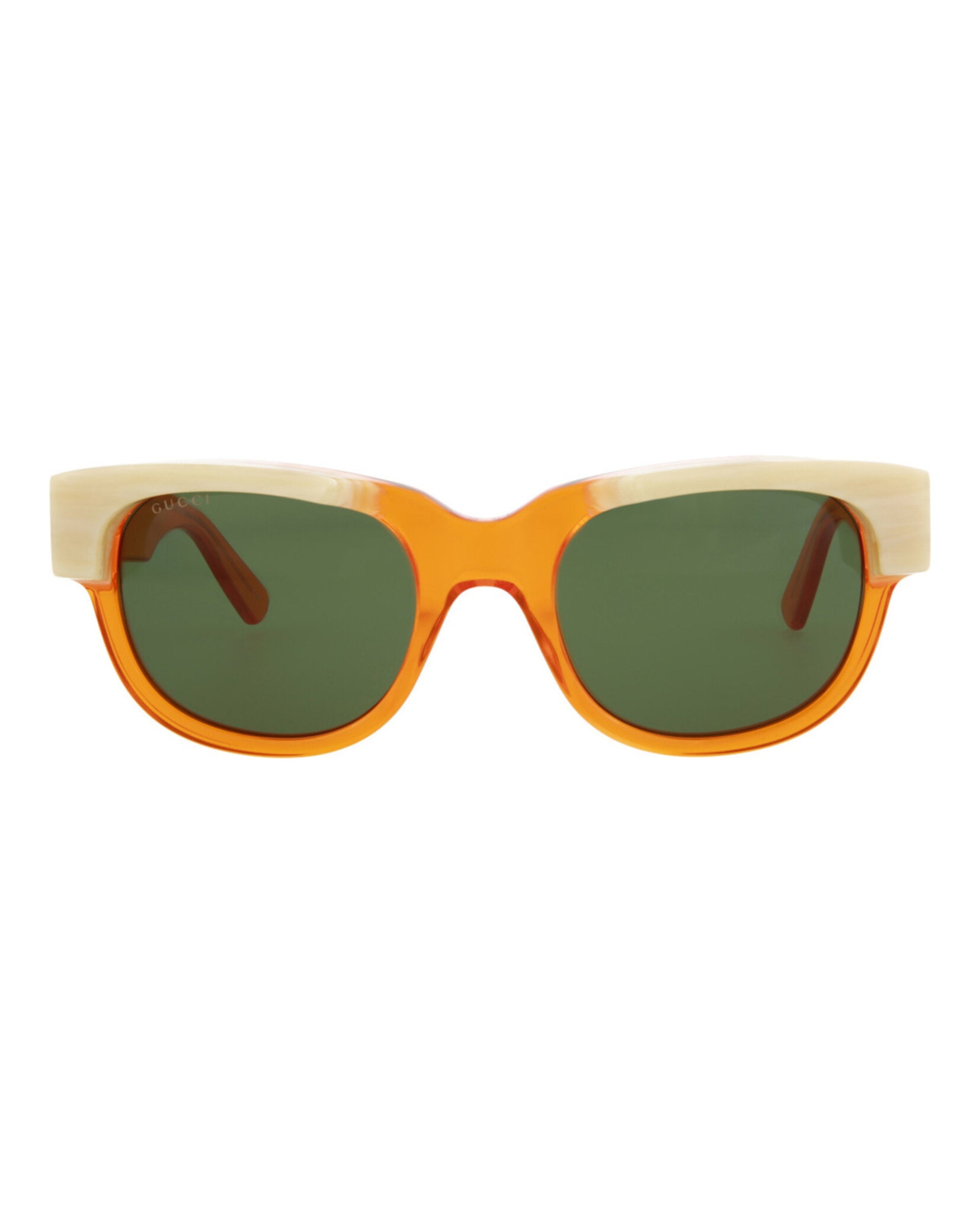 Round-Frame Acetate Sunglasses