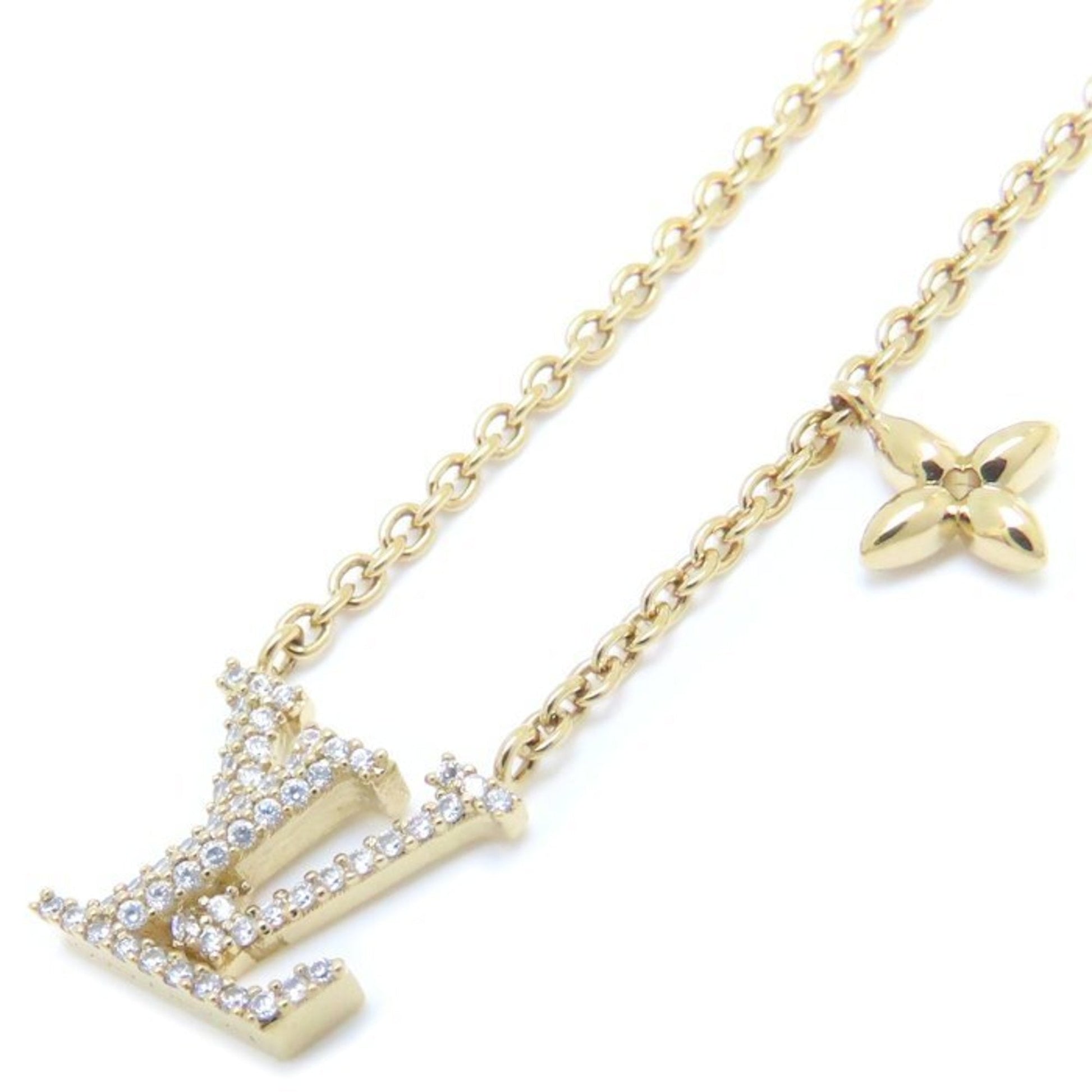 Louis Vuitton gold Plating Necklace