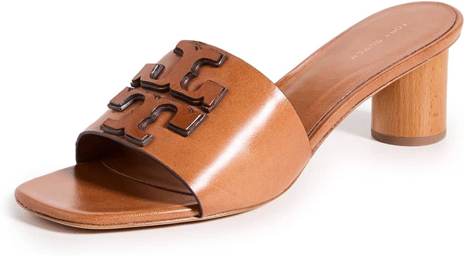 Tory Burch Women's INES Mule Sandals 55mm, Tan 6 Tan
