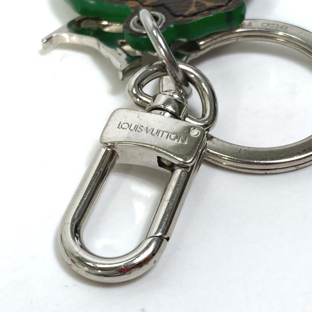 Louis Vuitton Monogram Leather Keyring