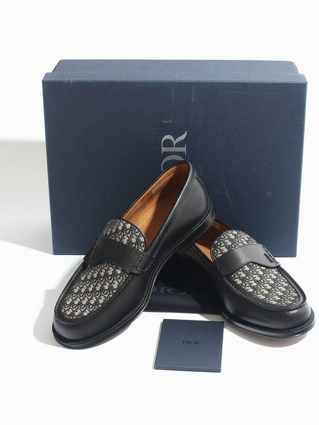 Christian Dior Granville Loafers Begie Black