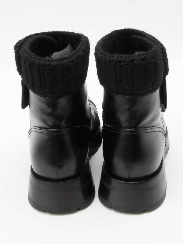 CC turn lock knitting angle boots 1148hv