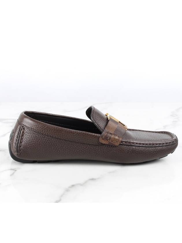Louis Vuitton Damier LV leather loafers 6 255 260