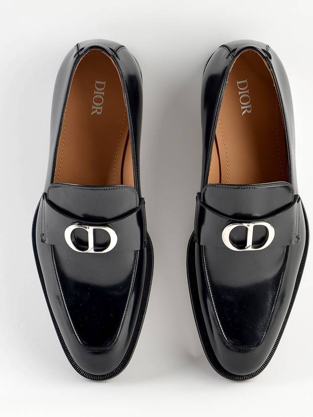 Christian Dior CD Icon Buckle Timeless Loafer Black