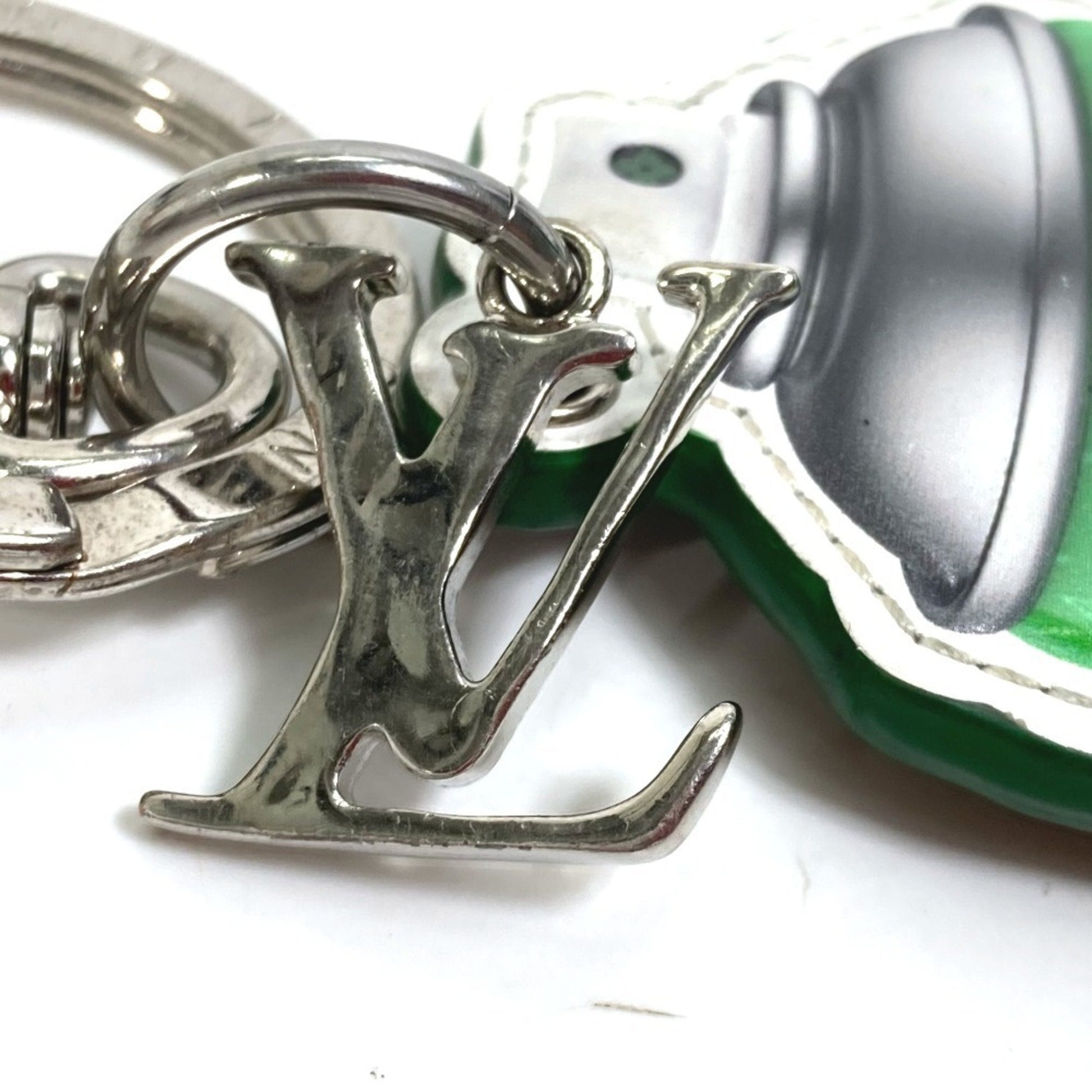 Louis Vuitton Monogram Leather Keyring