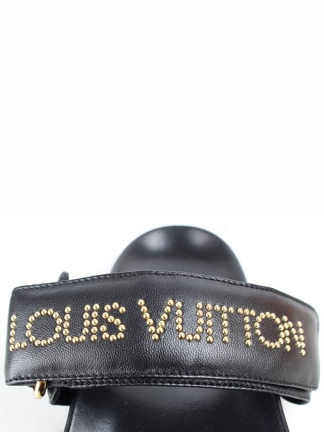 Louis Vuitton Paseo flat comfort sandals 37 240