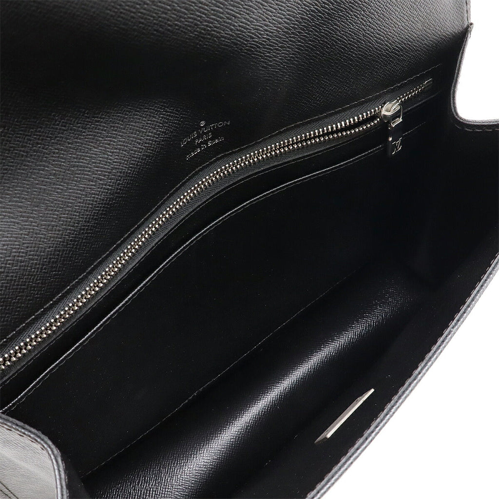 Louis Vuitton Taiga Leather Clutch Bag