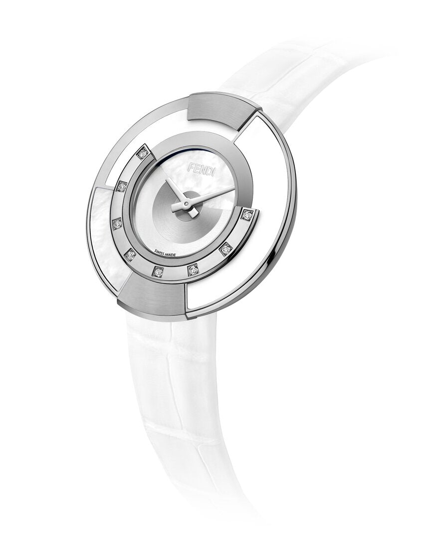 Fendi Women's Policromia Diamond Watch No Color