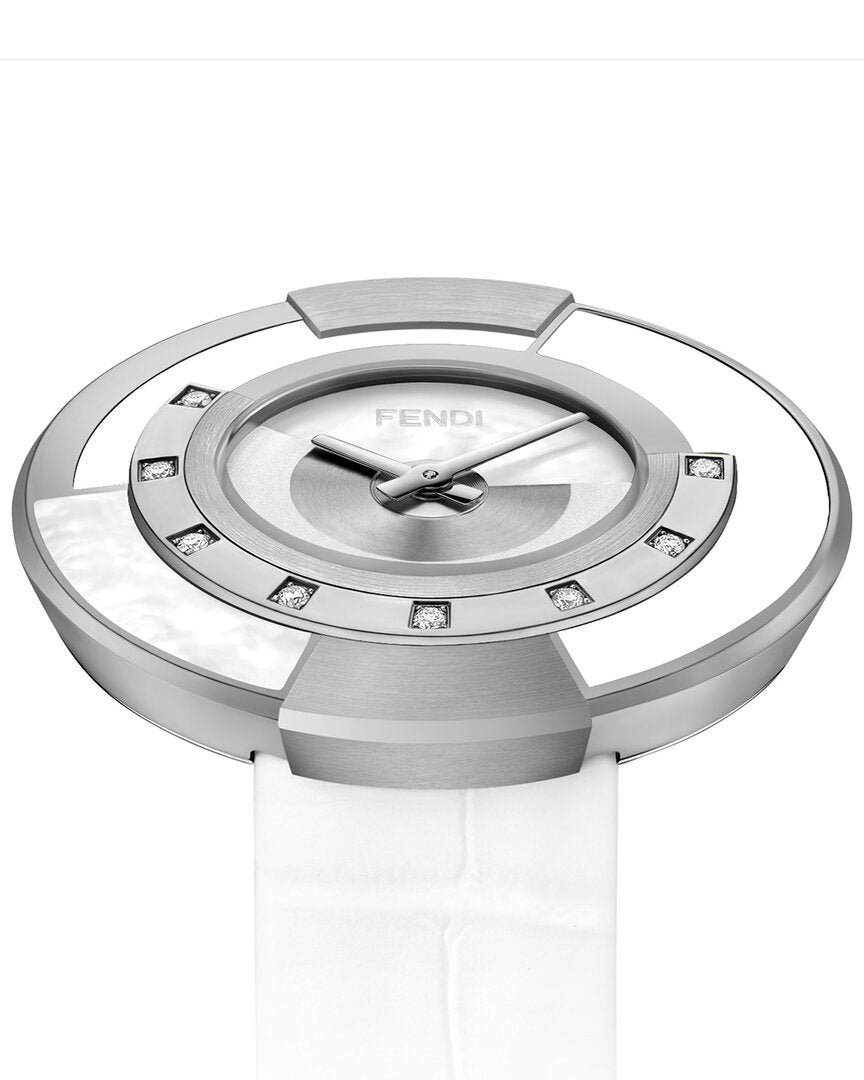 Fendi Women's Policromia Diamond Watch
